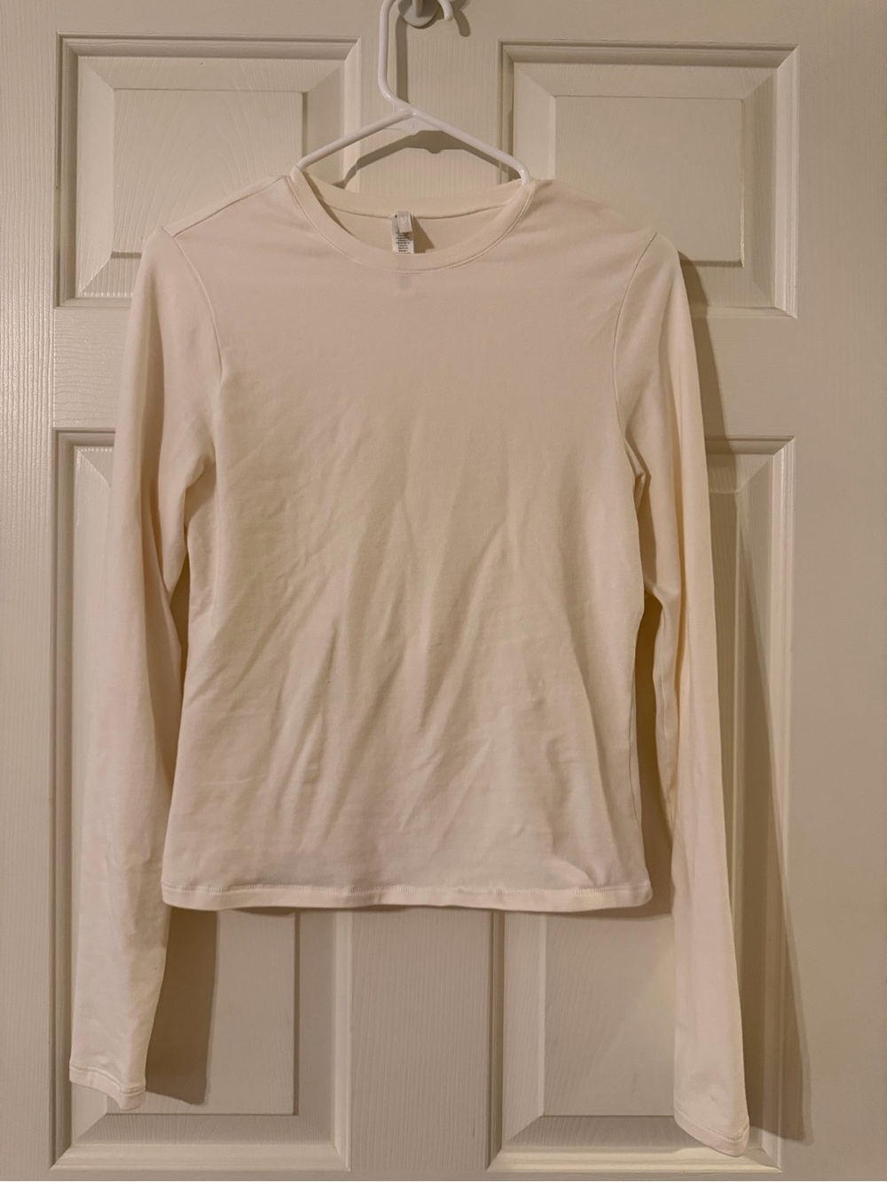 Skims Cream Colored Long sleeve - size L